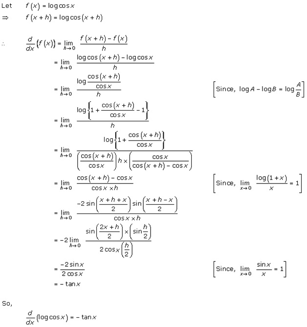 derivatives of trig functions worksheet with solutions pdf