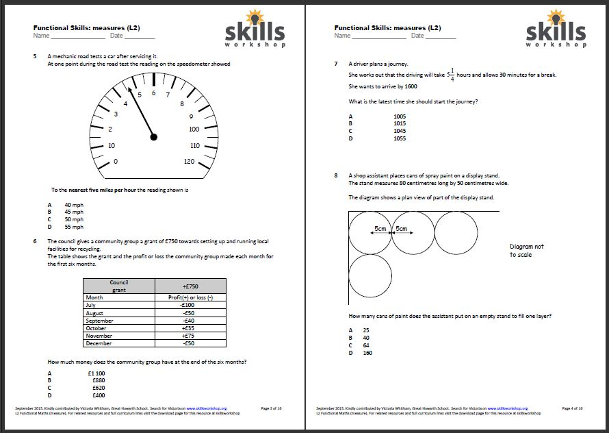 functional-skills-maths-level-1-worksheets-math-fractions-worksheets