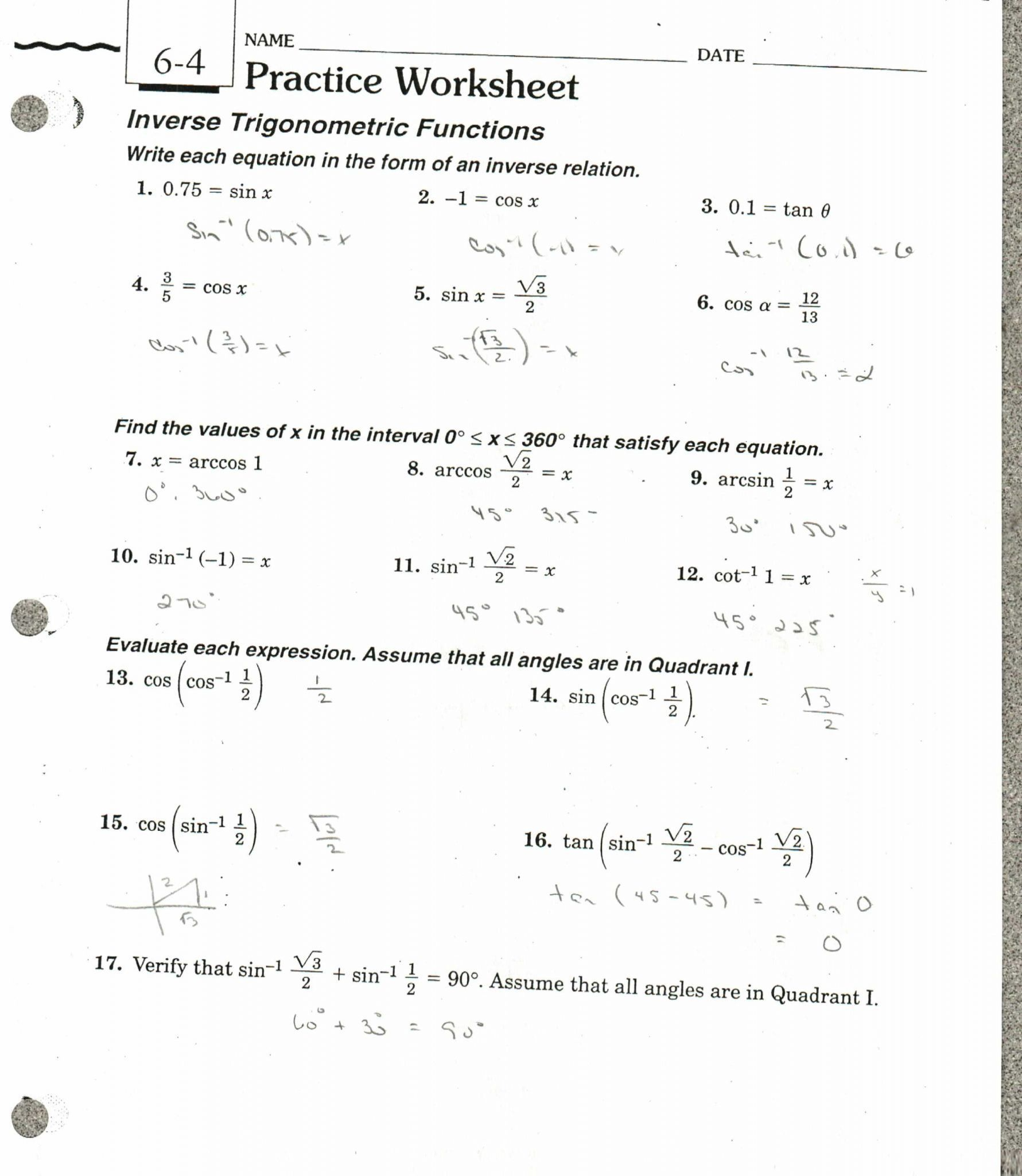 practice-worksheet-inverse-trig-functions-and-review-answer-key-function-worksheets