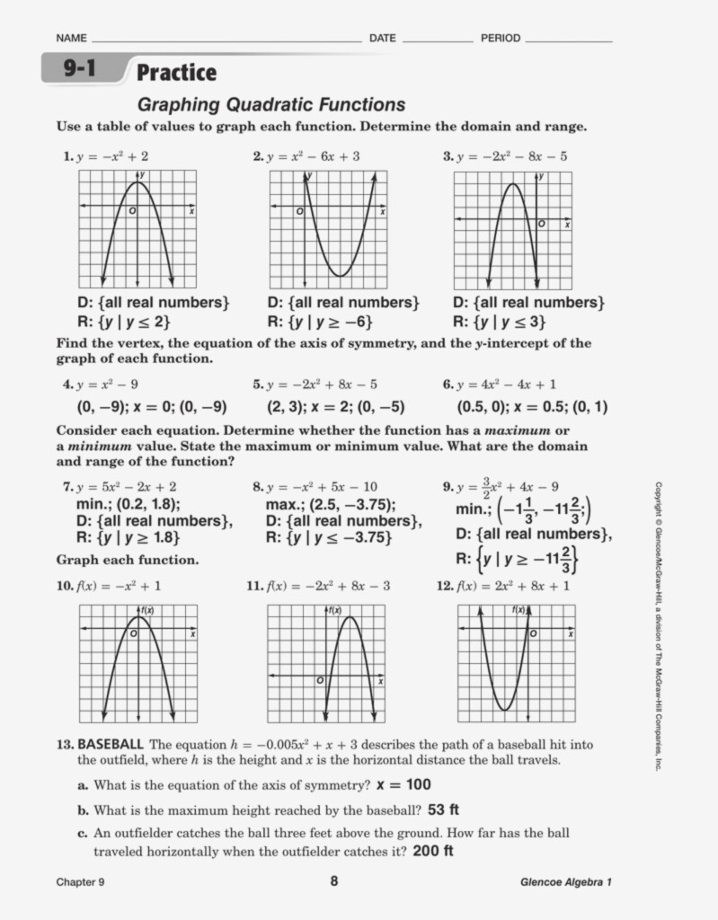 graphing-quadratic-functions-worksheet-vertex-form-function-worksheets