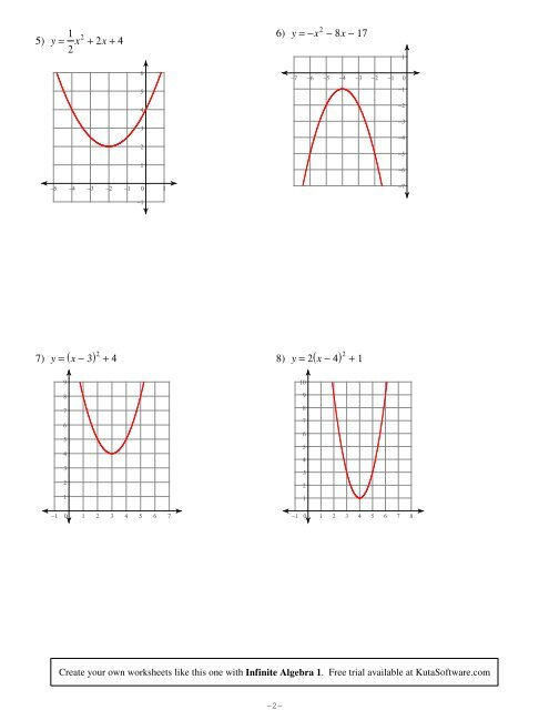 graphing-quadratic-functions-worksheet-kuta-software-function-worksheets