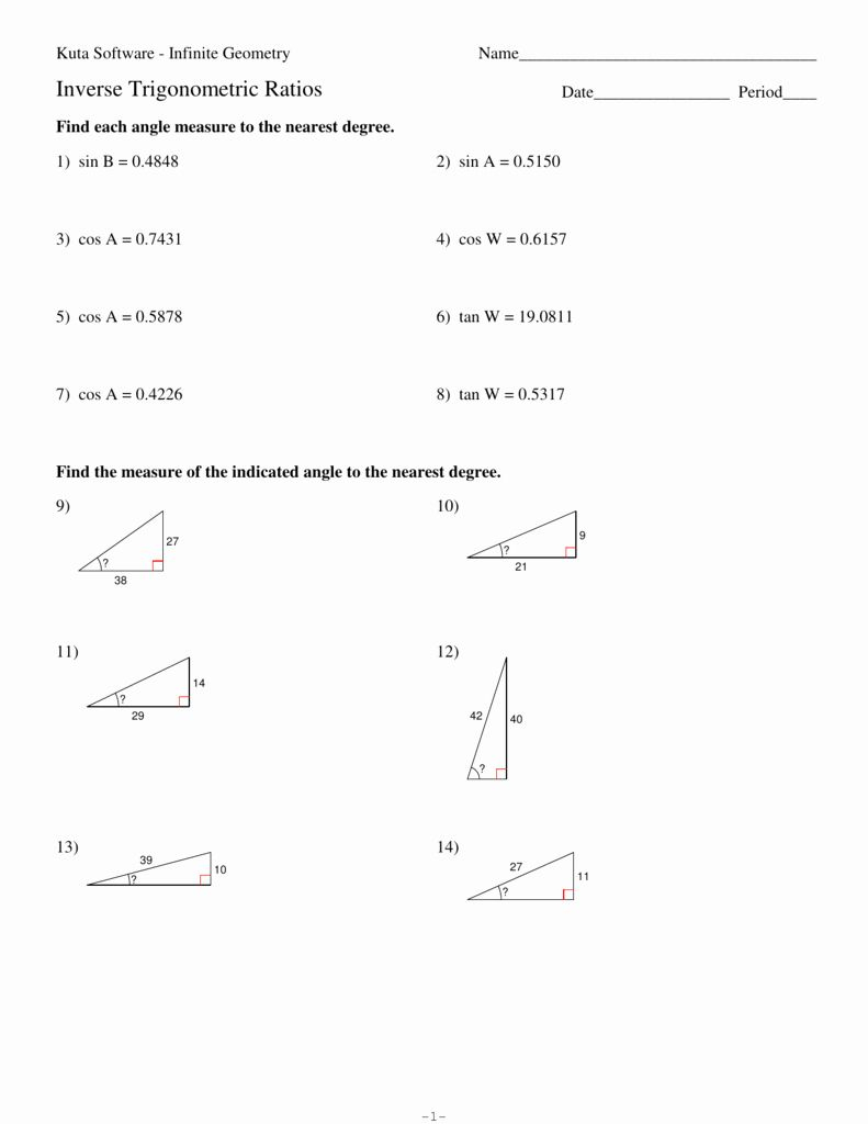 find-the-value-of-the-trig-function-indicated-worksheet-answers-function-worksheets