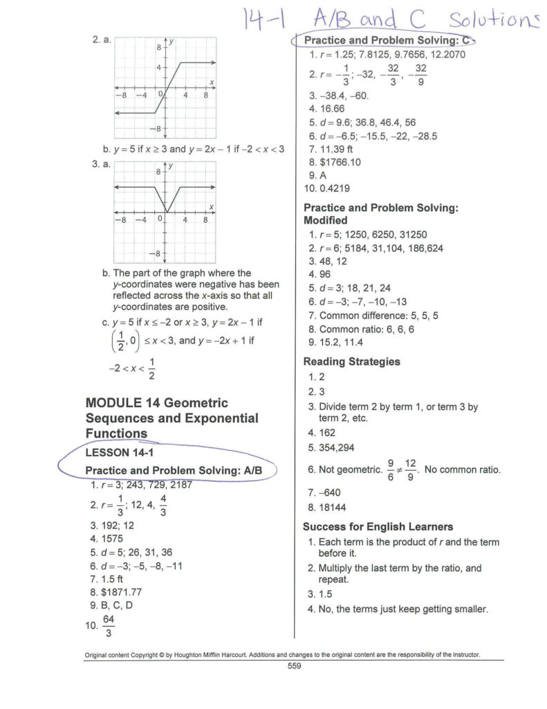 Math Models Worksheet 4 1 Relations And Functions Answers Db excel