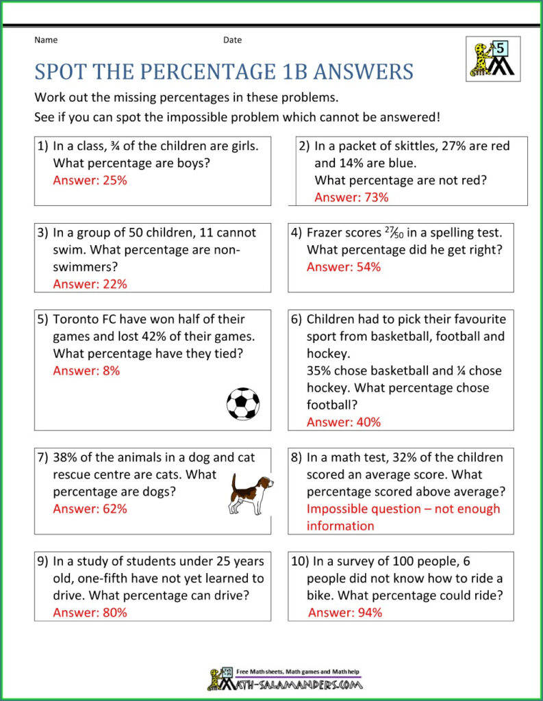 Grade 7 Percent Word Problems Worksheet Uncategorized Resume Examples