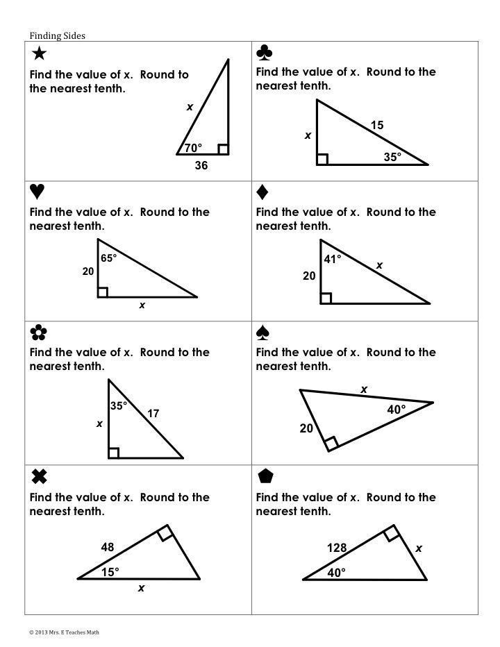 Trigonometric Ratios Worksheet 8 2 Free Download Goodimg co